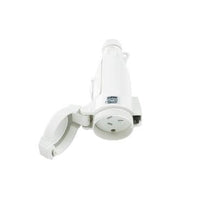 Clipsal 56 Series 3 Pin 10A Switched Pendant Outlet Resistant White Electric - 56SPO310-RW