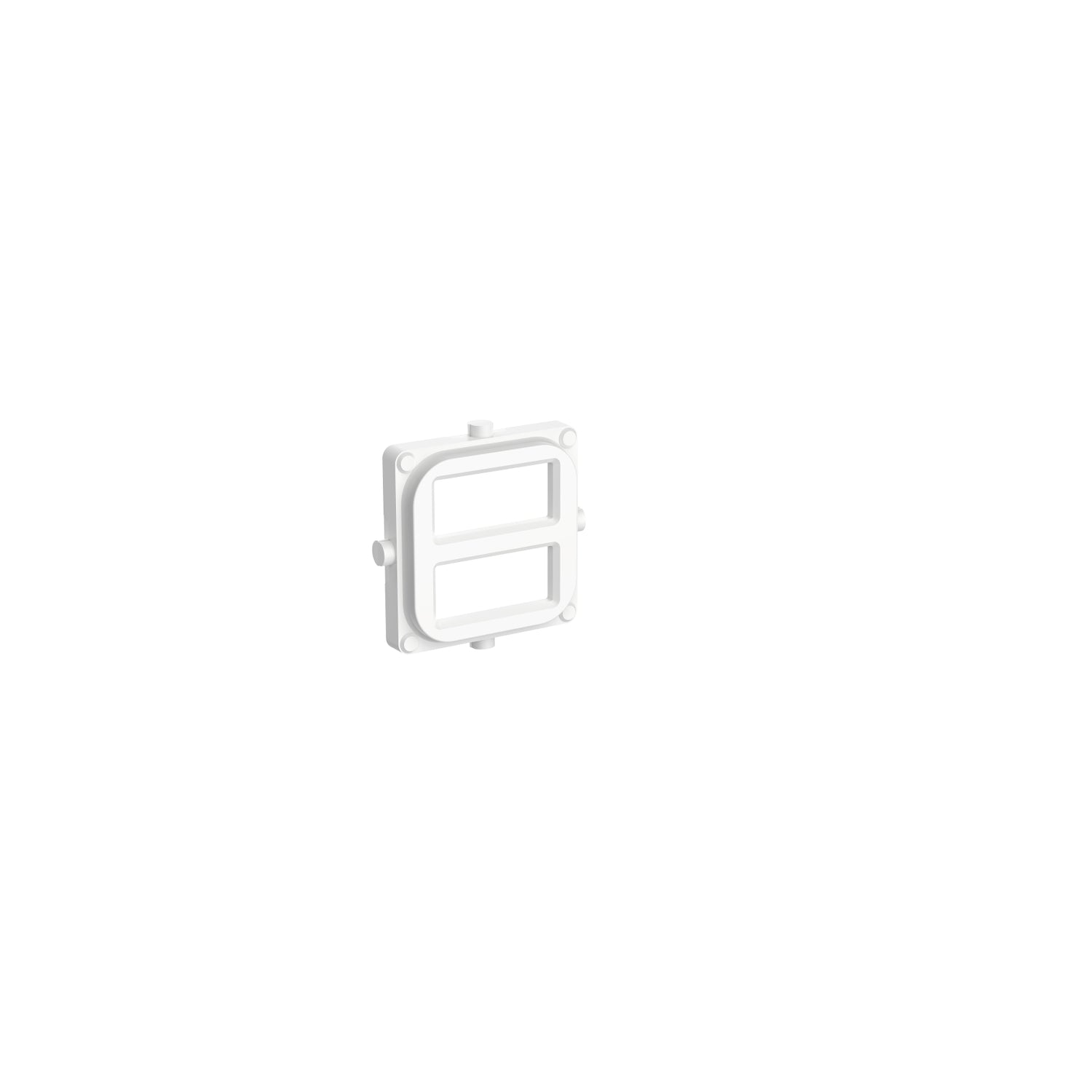 Clipsal Iconic USB Mechanism Cap Dual USB Charger 5 Pack Vivid White - 40E2USBCAP-VW - ARCK Electrical Wholesale Supplies