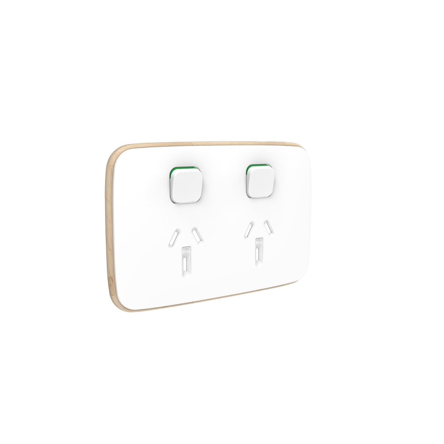 Clipsal Iconic Arctiv White Es - E3025C-AW - ARCK Electrical Wholesale Supplies