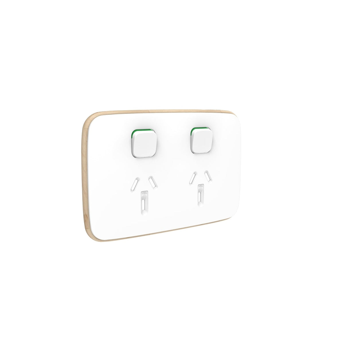 Clipsal Iconic Arctiv White Es - E3025C-AW - ARCK Electrical Wholesale Supplies