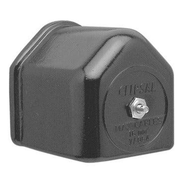 Clipsal - Cable Management Mains Connection Box Unfused, 4 Terminal, 25-20mm Dual Screwed Entry - 645/4-BK