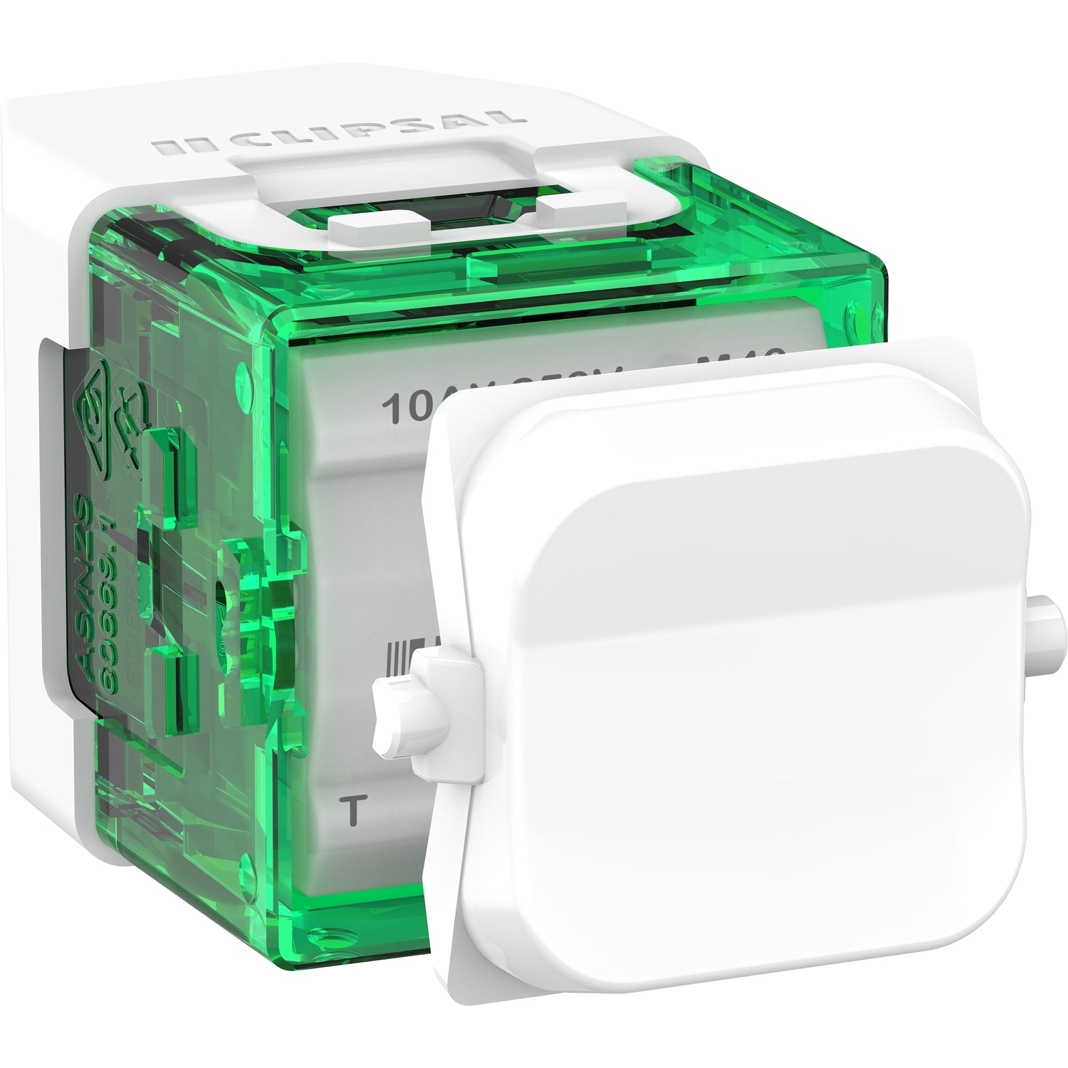 Clipsal Pro Series Switch Mechanism 3-Position 10A 250V Extra Vivid White - P49M-XW - ARCK Electrical Wholesale Supplies