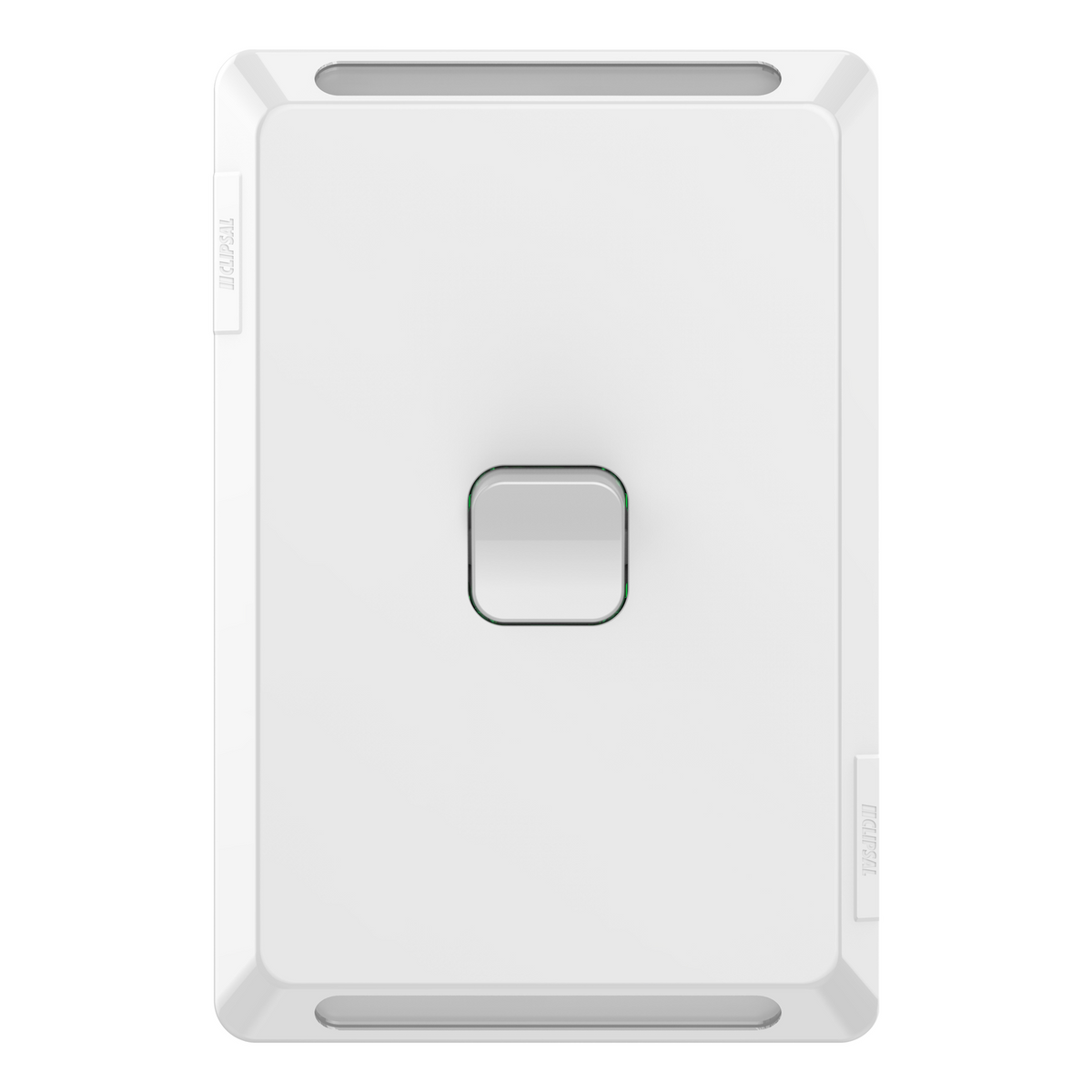 Clipsal Pro Series Flush Switch Vertical Mount 1 Gang 1-Way/2-Way Extra Vivid White - P3041VA-XW - ARCK Electrical Wholesale Supplies