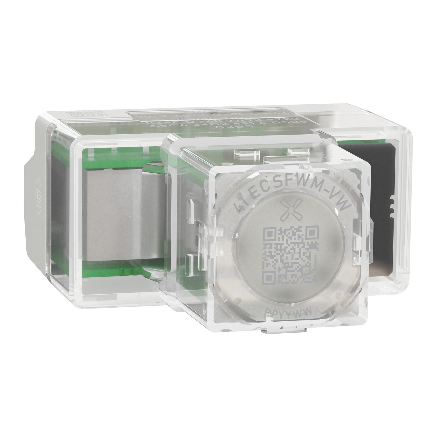 Clipsal Wiser Connected AC Fan Controller BLE Vivid White - 41ECSFWM-VW - ARCK Electrical Wholesale Supplies