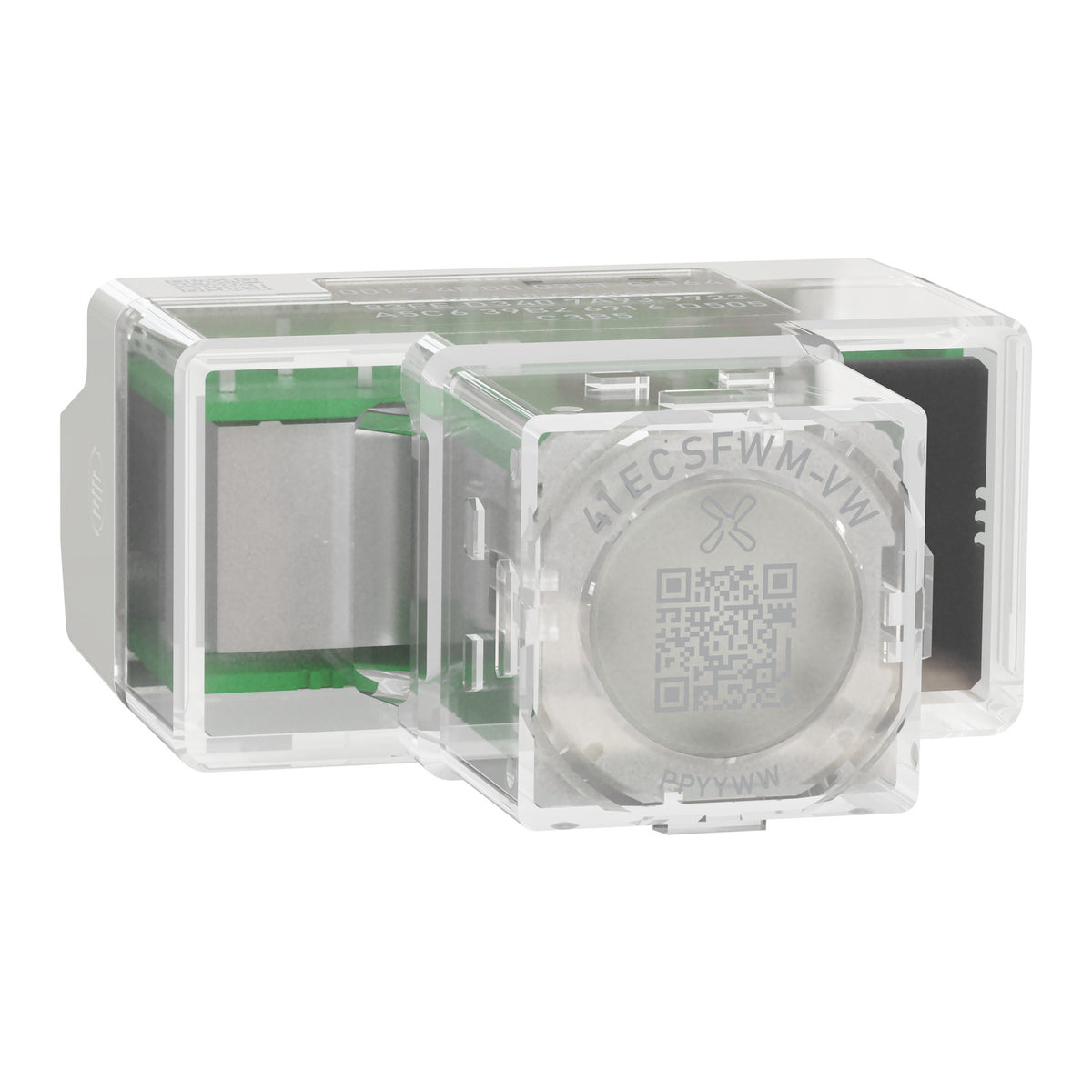 Clipsal Wiser Connected AC Fan Controller BLE Vivid White - 41ECSFWM-VW - ARCK Electrical Wholesale Supplies