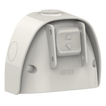 Clipsa Single Weatherproof Powerpoint - WSC227-GY