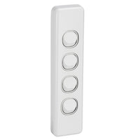 CLIPSAL CLASSIC 4 GANG ARCHITR - C2034AWE