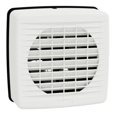 Clipsal Airflow Wall Exhaust Fan, Axial, 150mm, Auto Switched - 7006AN