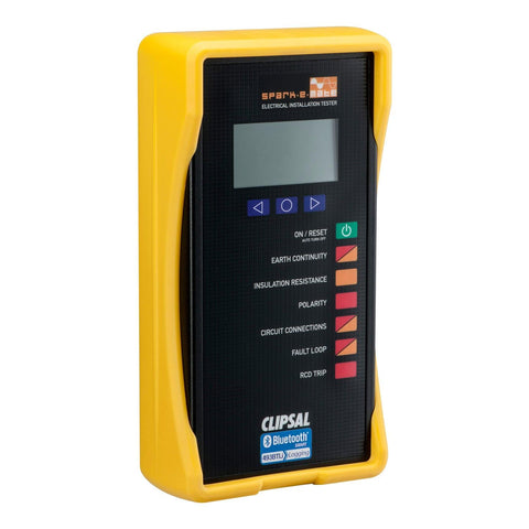 Clipsal, Clipsal Sparkemate Bluetooth Multi-Function Electrical Tester Android & IOS - 493BTLKI