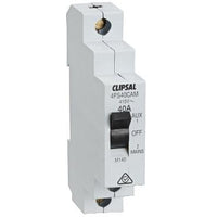 Clipsal - Max 4 Change over switch 1P 40 A 415 V Auxiliary off manual - 4PS40CAM