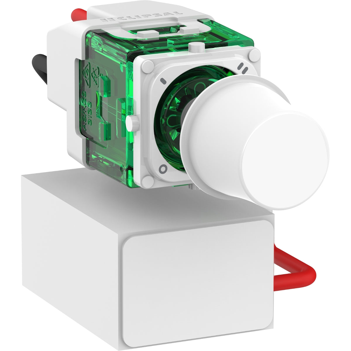 Clipsal Pro Series Fan Speed Controller 4-Position Rotary Switch Extra Vivid White - P40CSFM-XW - ARCK Electrical Wholesale Supplies