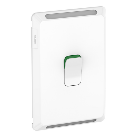 Clipsal Pro Series Cooking Appliance Isolator Switch 45A Extra Vivid White - P3041D45-XW - ARCK Electrical Wholesale Supplies