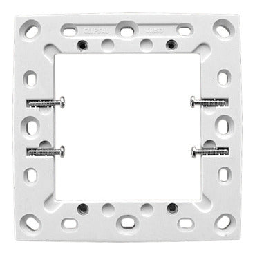 Clipsal 120mmx120mm 2 Gang Whi - 448SD-WE