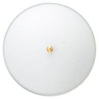 Clipsal Airflow Oyster Fan Light (White) - OYWHT