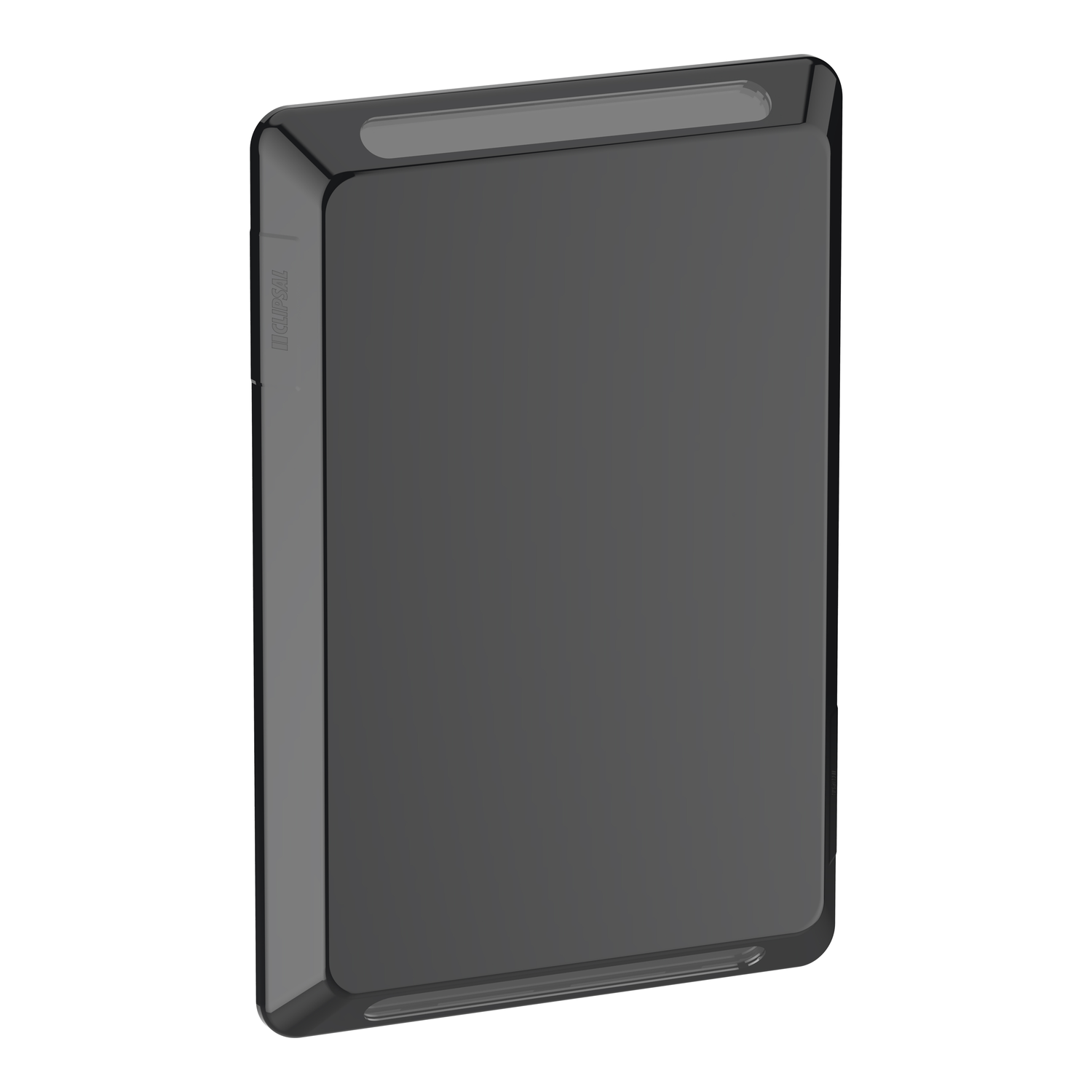 Clipsal Pro Series Blank Switch Plate Horizontal/Vertical Mount Black - P3040VX-BK - ARCK Electrical Wholesale Supplies