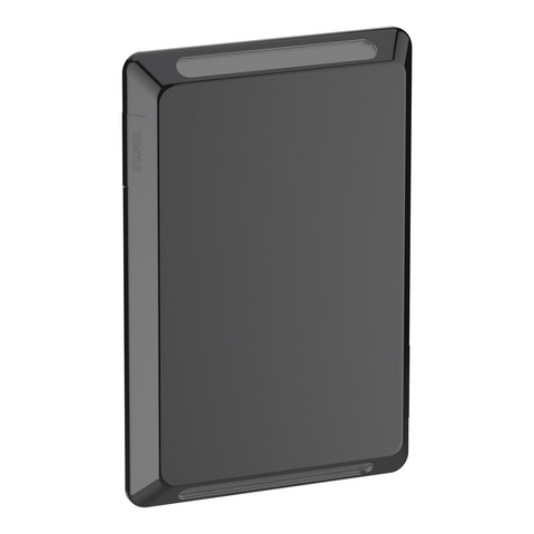 Clipsal Pro Series Blank Switch Plate Horizontal/Vertical Mount Black - P3040VX-BK - ARCK Electrical Wholesale Supplies