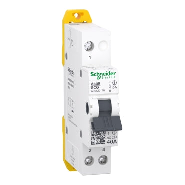 Schneider 40 Amp 1 Pole ACTI9 - A9SCO140