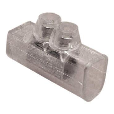 Clipsal - 500 Series Cable Connector Two Screw, Clear Insulated, 63A, Suits up to 2 x 16mm_ Cables - 563K16