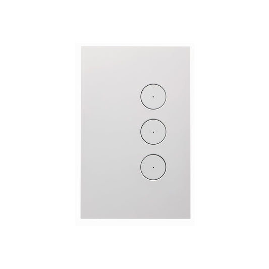 Saturn Zen 3 Gang Grid & Plate - Z4063VH-ZW - ARCK Electrical Wholesale Supplies