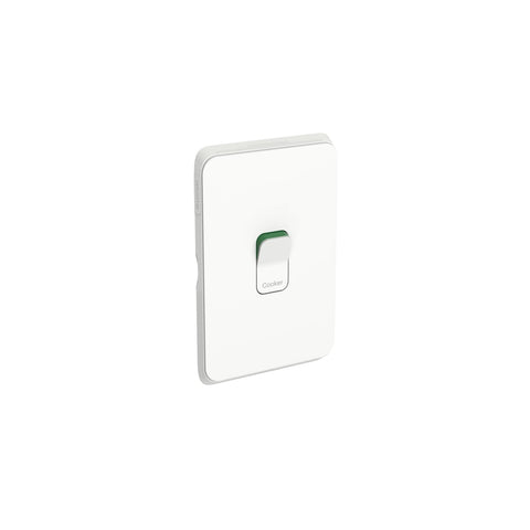 Clipsal Iconic 45A Single Pole Cooking Appliance Isolator - 3041/45-VW - ARCK Electrical Wholesale Supplies