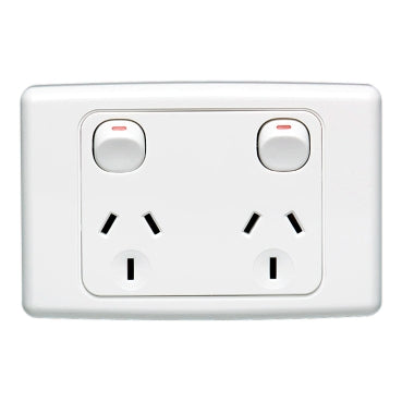 Clipsal 2000 Switched Socket T - CLI2025WE