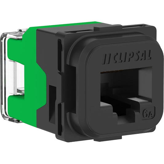 Clipsal CAT6A RJ45 Data Mech White Each - 40RJ45SMA6AC-TN - ARCK Electrical Wholesale Supplies