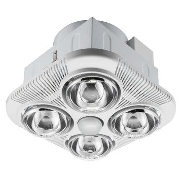 Clipsal Airflow 3 In 1 Bathroom Heater Non-Ducted White - 6500ADS-WE
