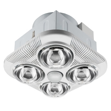 Clipsal Airflow 3 In 1 Bathroom Heater Non-Ducted White - 6500ADS-WE