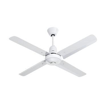 Clipsal Airflow Ceiling Fan 4 Blade 1200mm White New Model - P4HS1200AL-WE