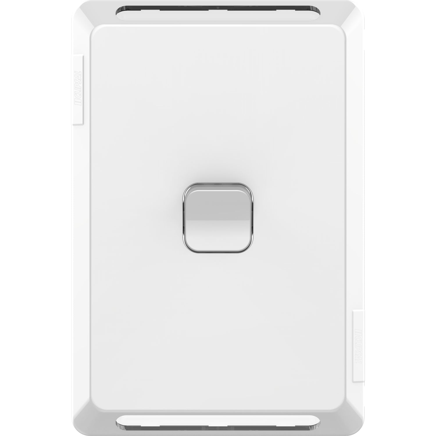 Clipsal Pro Series Switch Plate Skin 1 Gang Horizontal/Vertical Mount Extra Vivid White - P3041C-XW - ARCK Electrical Wholesale Supplies