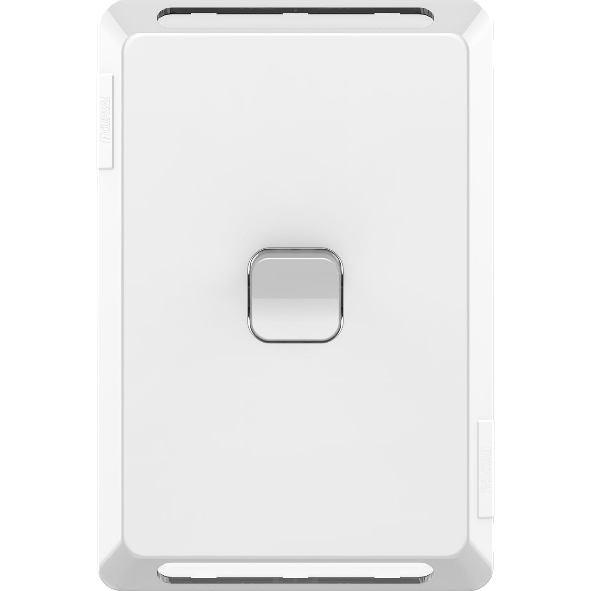 Clipsal Pro Series Switch Plate Skin 1 Gang Horizontal/Vertical Mount Extra Vivid White - P3041C-XW - ARCK Electrical Wholesale Supplies