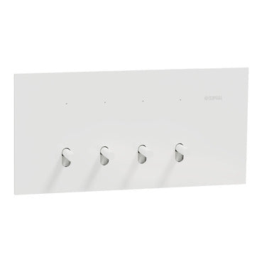 Clipsal Solis Switch Horiz 4G 16AX     1044TA-WC - ARCK Electrical Wholesale Supplies