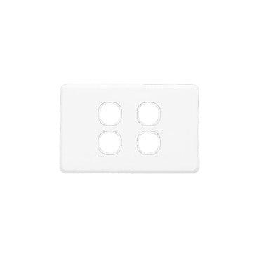 Clipsal Classic 4 Gang Grid & Plate - C2034VH-WE
