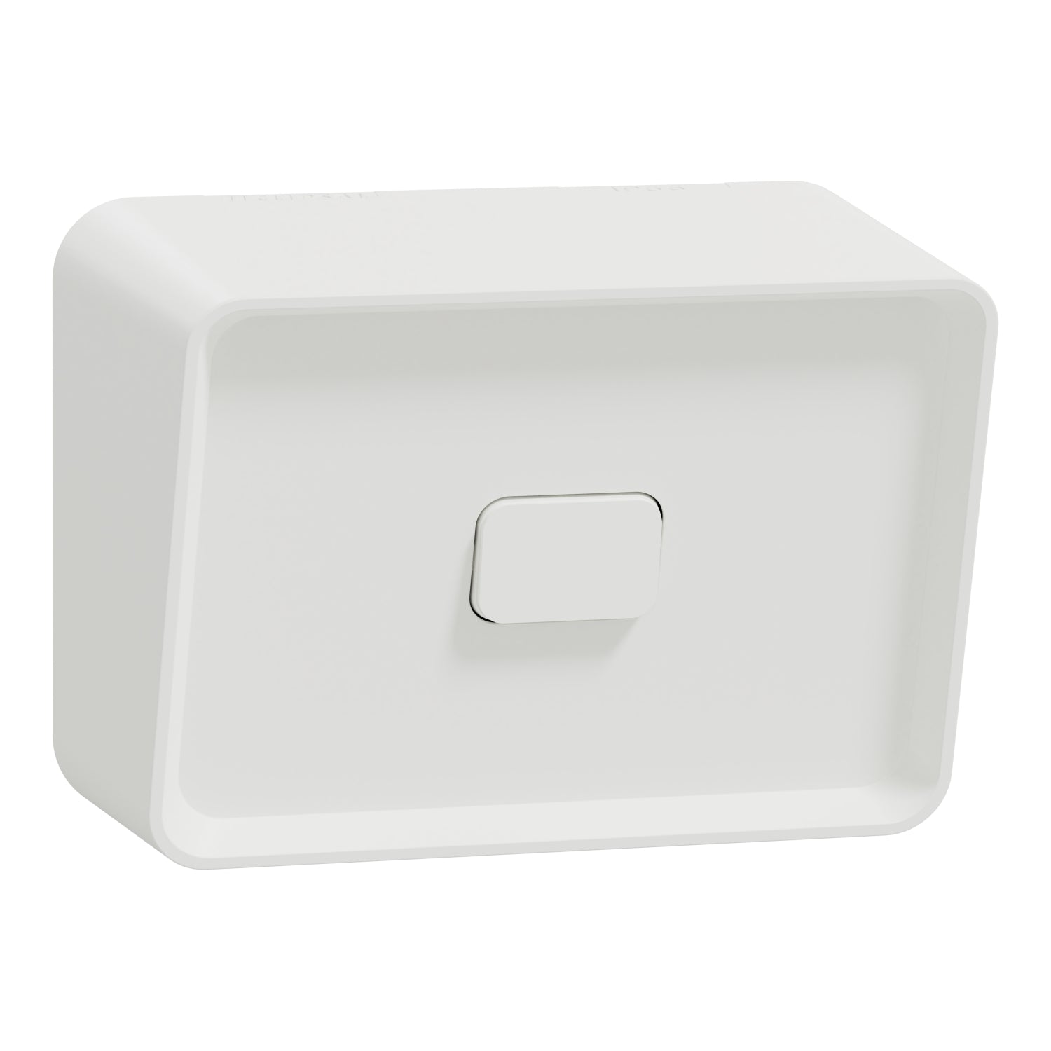 Clipsal Iconic Outdoor 1 Gang, Switch, horizontal - O3041HA-XW - ARCK Electrical Wholesale Supplies