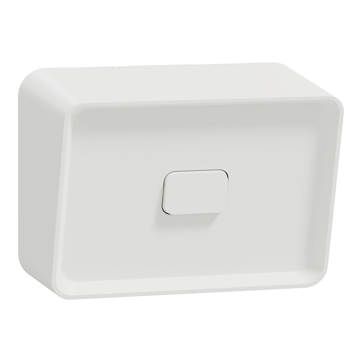 Clipsal Iconic Outdoor 1 Gang, Switch, horizontal - O3041HA-XW - ARCK Electrical Wholesale Supplies