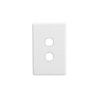 Clipsal Classic 2 Gang Grid & Plate - C2032VH-WE