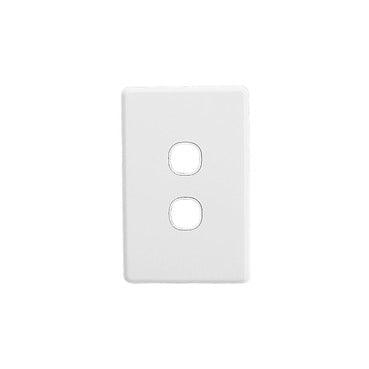 Clipsal Classic 2 Gang Grid & Plate - C2032VH-WE