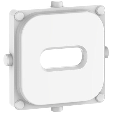 Clipsal 40 Series Single Mechanism Cap USB-C Vivid White - 40E1USBCCAP-VW