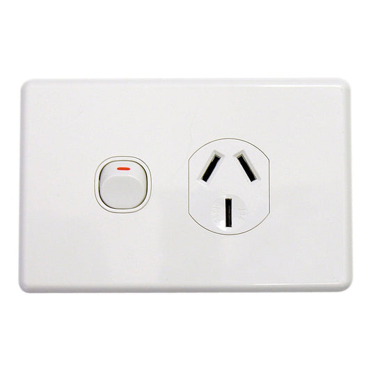 Clipsal Classic Single Powerpoint 20 Amp - C2015/20-WE