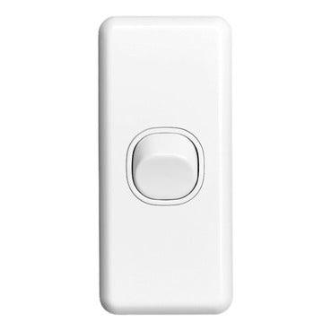 Clipsal Classic 1 Gang Architrave Switch - C2030-WE