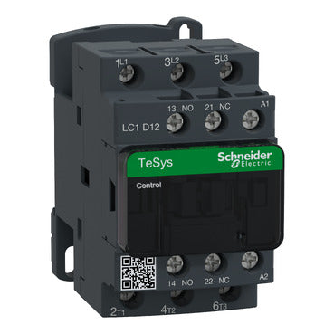 Contactor 5.5Kw 415V - LC1D12N7 - ARCK Electrical Wholesale Supplies