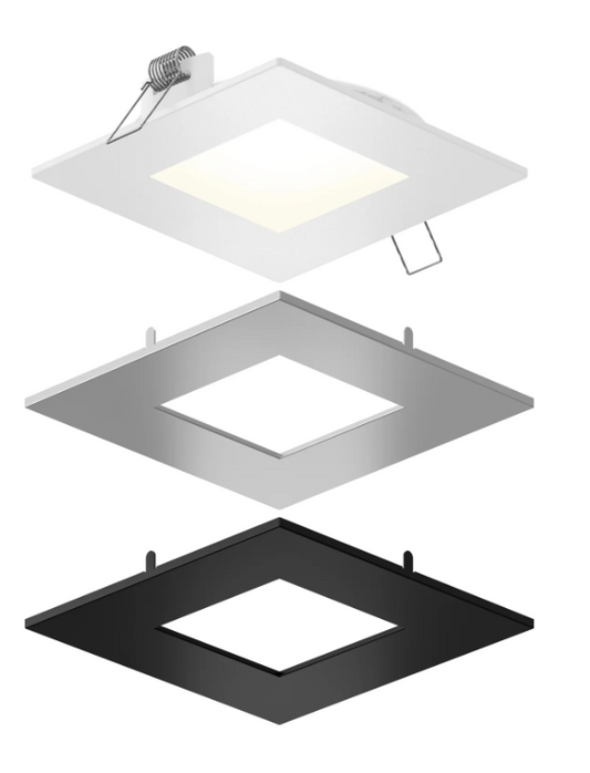 Stair lights, square 100x100mm White - BTDSTAIR4CC/WHT