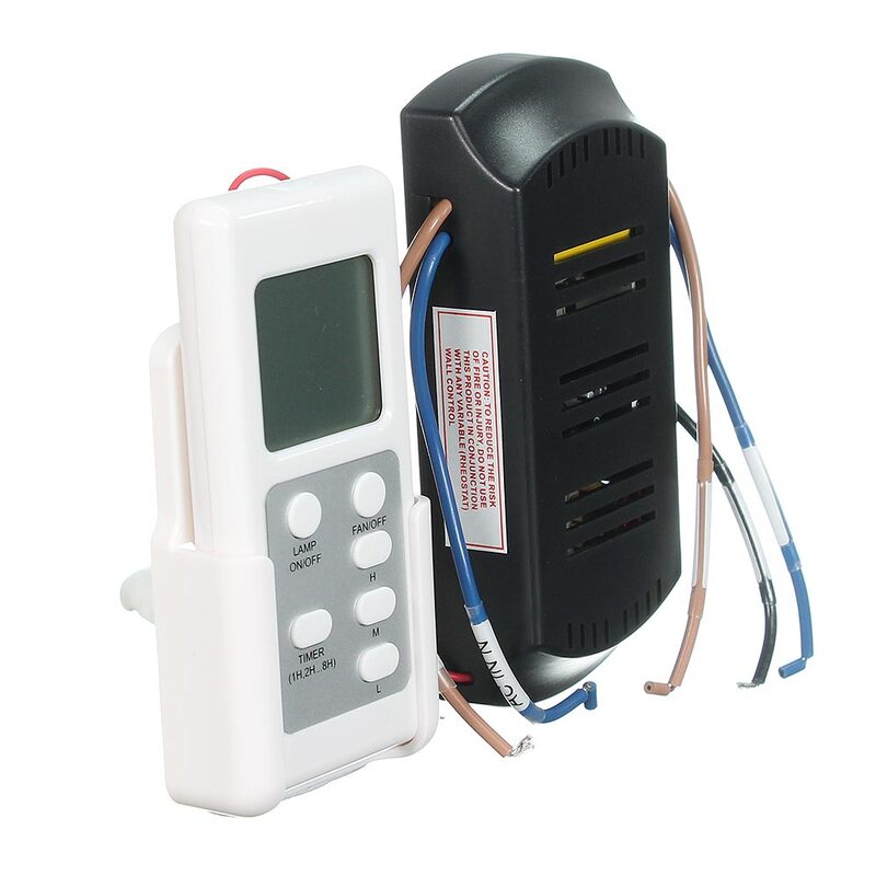 Mercator White Ceiling Fan Remote Control With LCD Screen - FRM97 - ARCK Electrical Wholesale Supplies