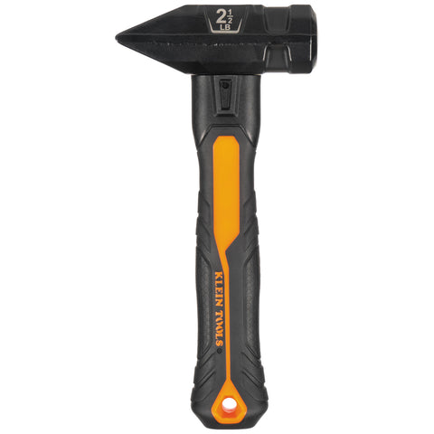 Klein Tools Fiberglass Handle Blacksmith Specialty Hammer, 2-1/2-Pound- A-H80602