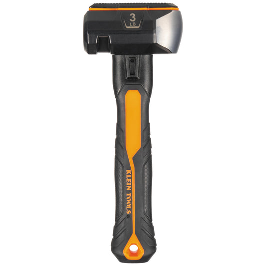 Klein Tools Fiberglass Handle Wedge Sledge Hammer, 3-Pound- A-H80603