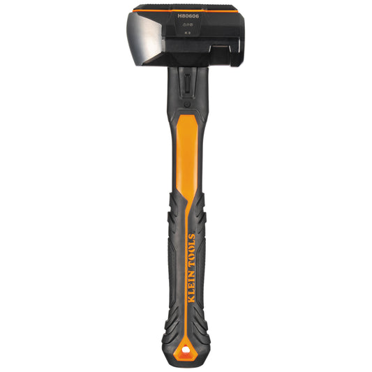 Klein Tools Fiberglass Handle Wedge Sledge Hammer, 6-Pound- A-H80606