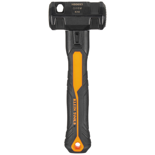 Klein Tools Dual-Faced Fiberglass Handle Hammer, 3-Pound- A-H80693