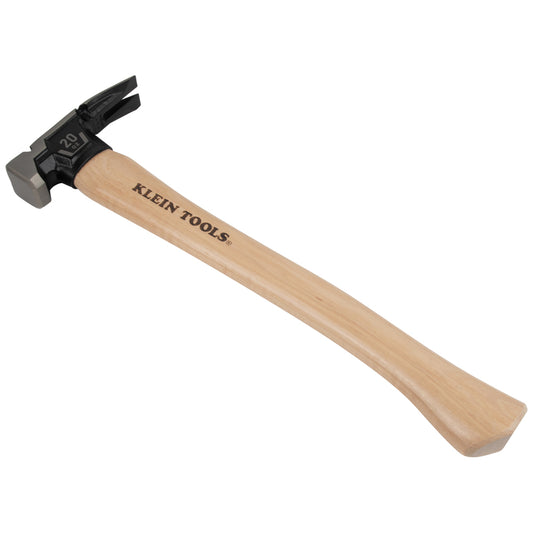 Klein Tools Smooth Face Hickory Handle Hammer, 20-Ounce- A-H80920HS