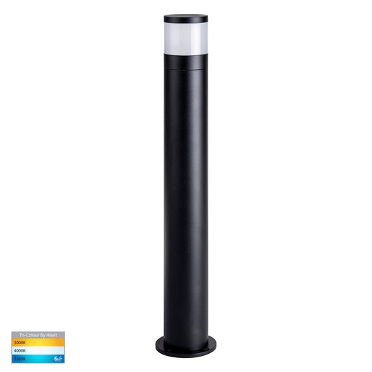 Highlite Black LED Bollard Light - HV1622T-BLK-240V