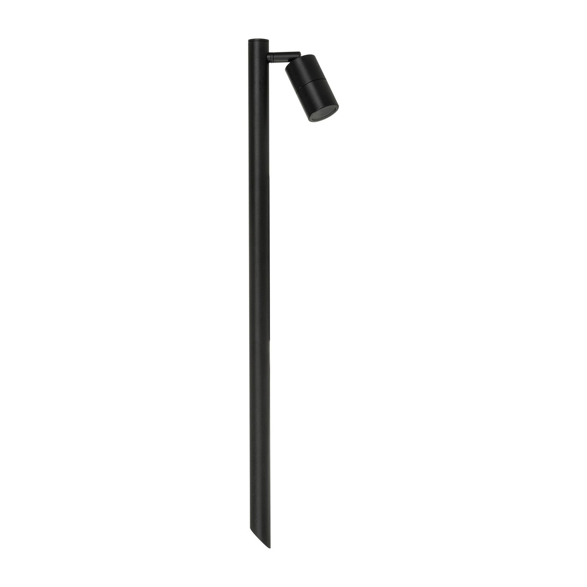 Mini Tivah Black MR11 Single Adjustable LED Bollard Spike Light - HV1423MR11NW